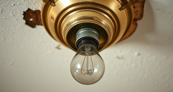 fix loose or discolored fixtures