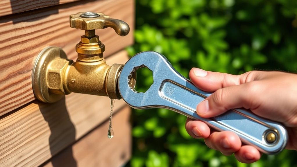 fix outdoor faucet leaks