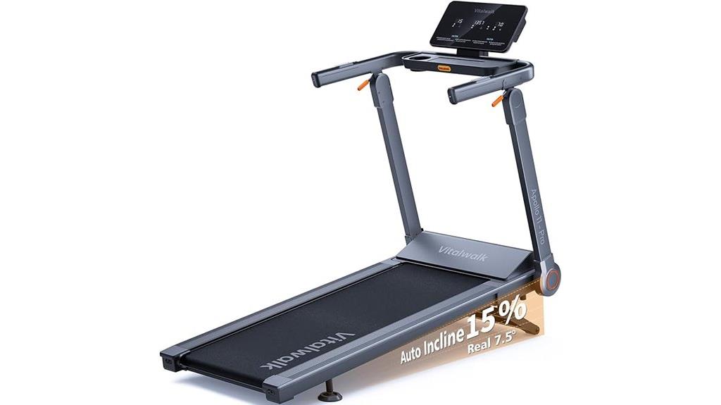 foldable auto incline treadmill