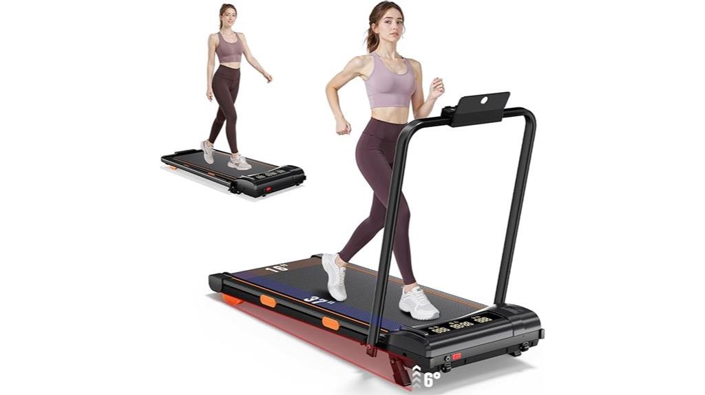 foldable home treadmill with incline