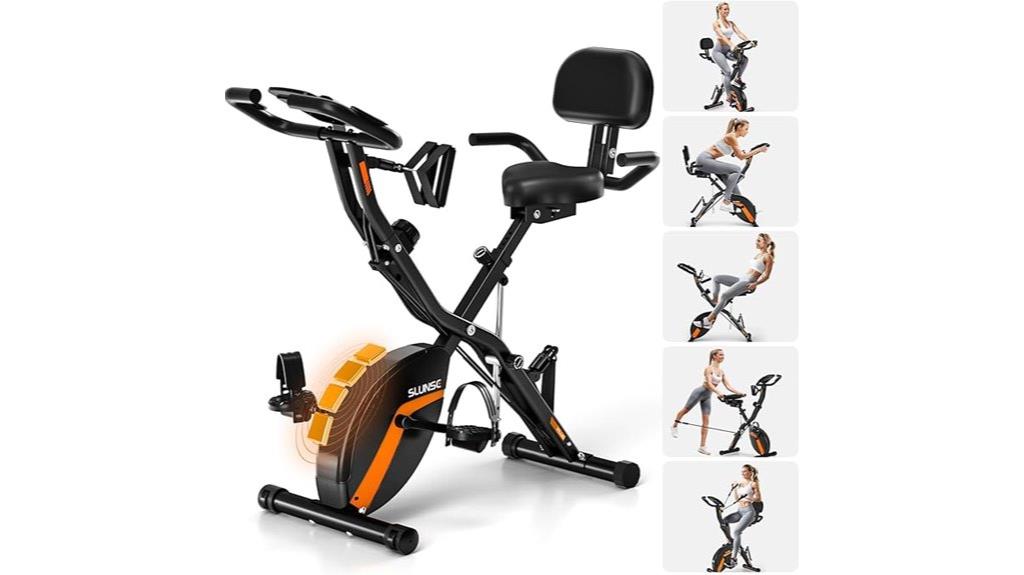 foldable magnetic exercise bike