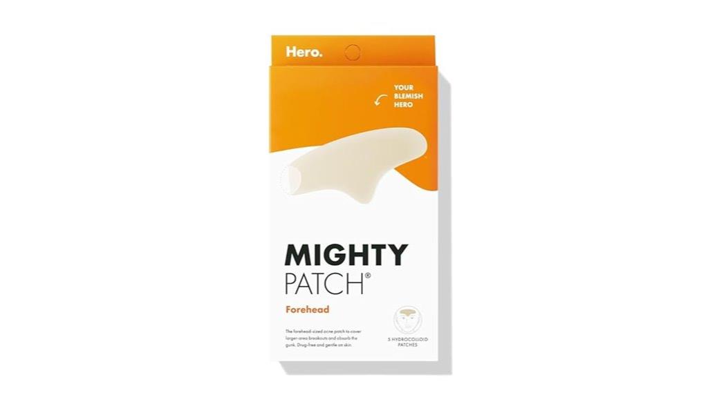forehead acne patch set