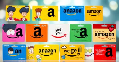 funny amazon card designs