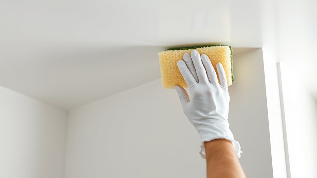 gentle thorough wall cleaning