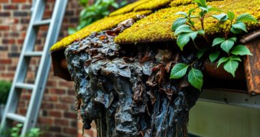 gutter cleaning and maintenance