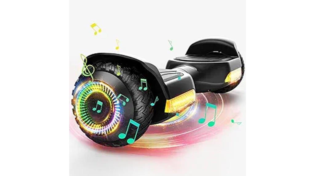 gyroor g13 led scooter