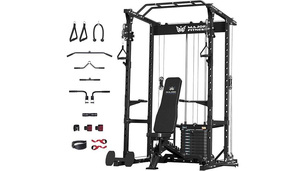 heavy duty home gym cage