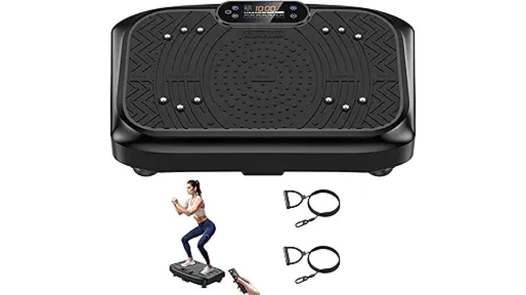 heavy duty vibration exercise machine