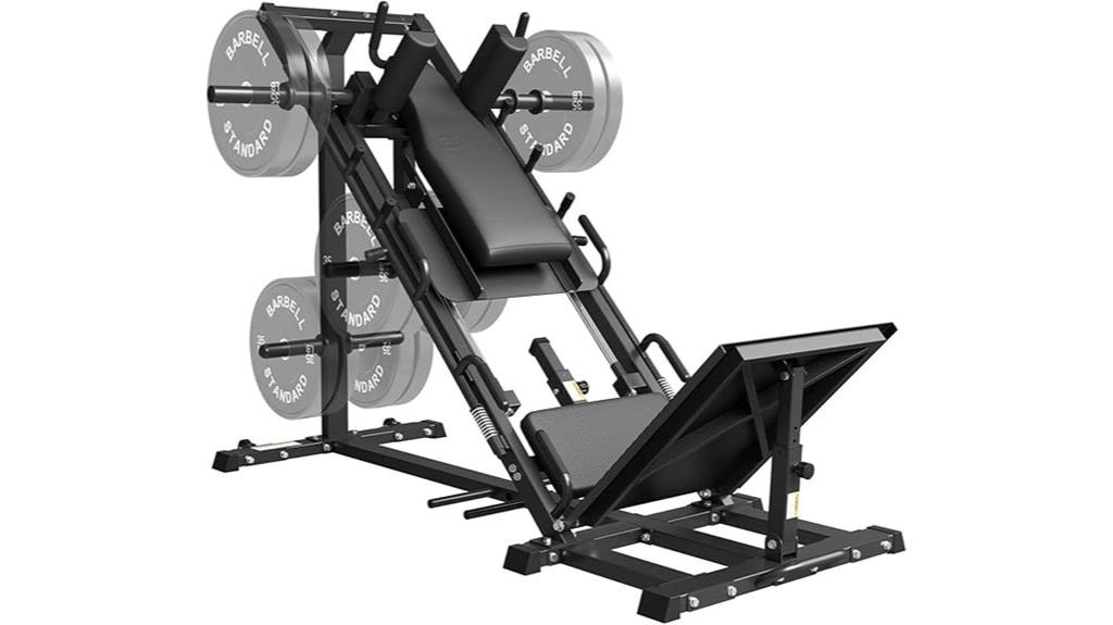 home gym leg press
