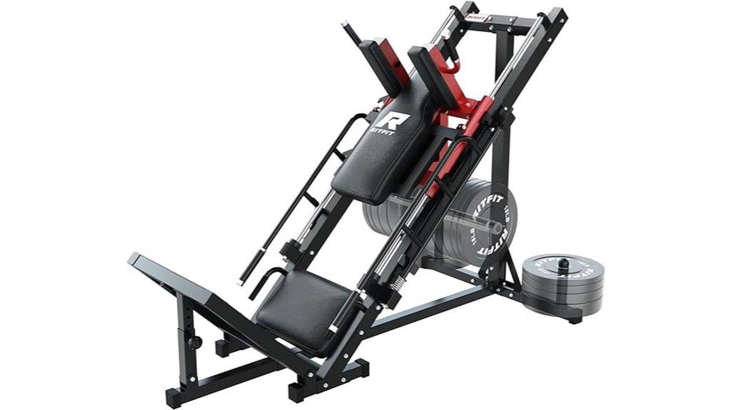 home gym leg press