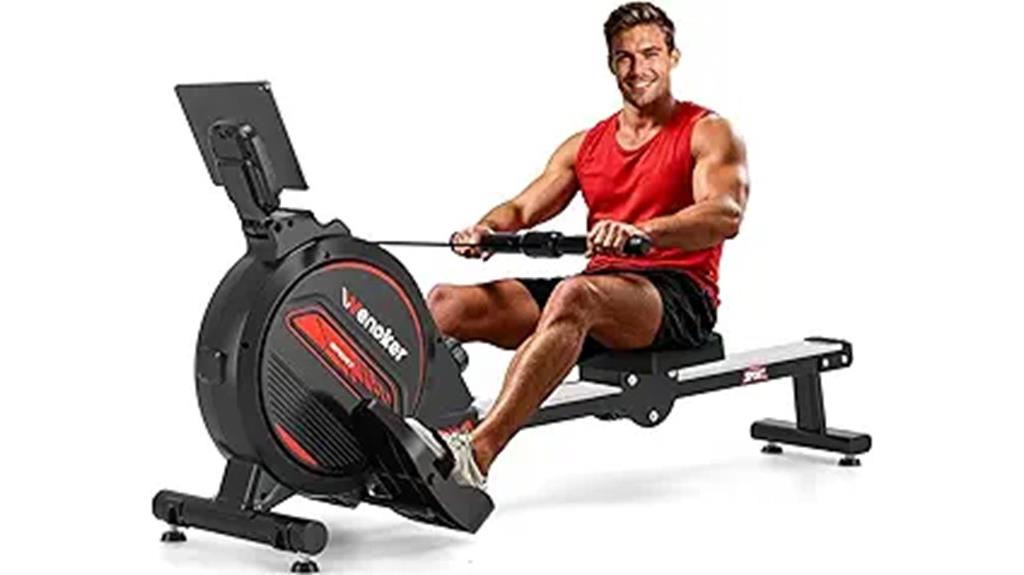 home rowing machine features
