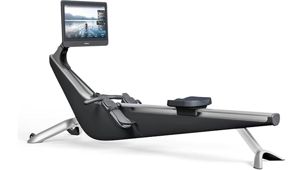 hydrow hd screen rowing