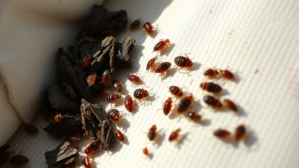 identify bed bug signs