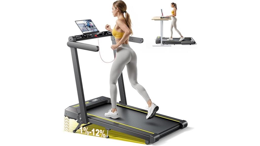 incline folding home treadmill