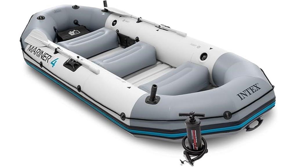 inflatable boat with accessories