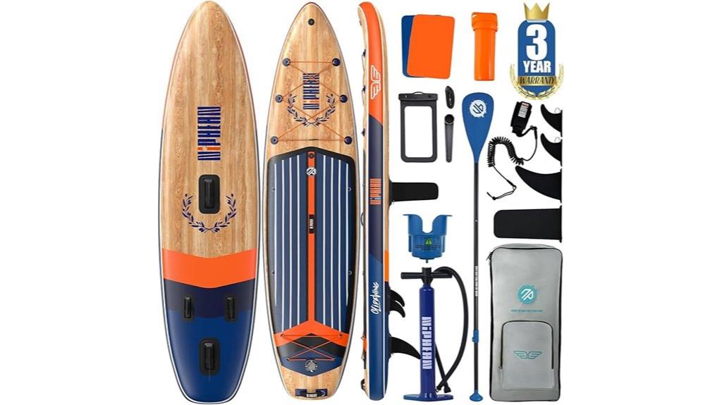 inflatable paddle board for multiple users