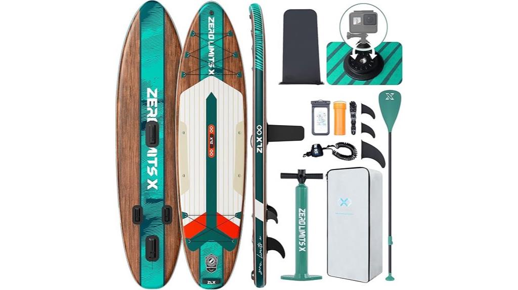 inflatable paddle board set