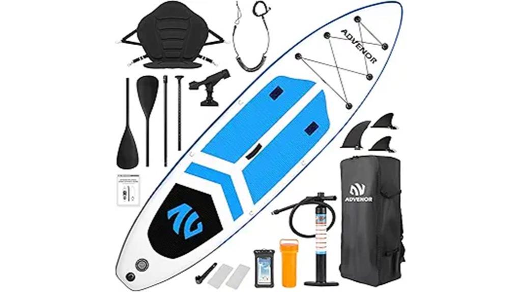 inflatable paddle board set