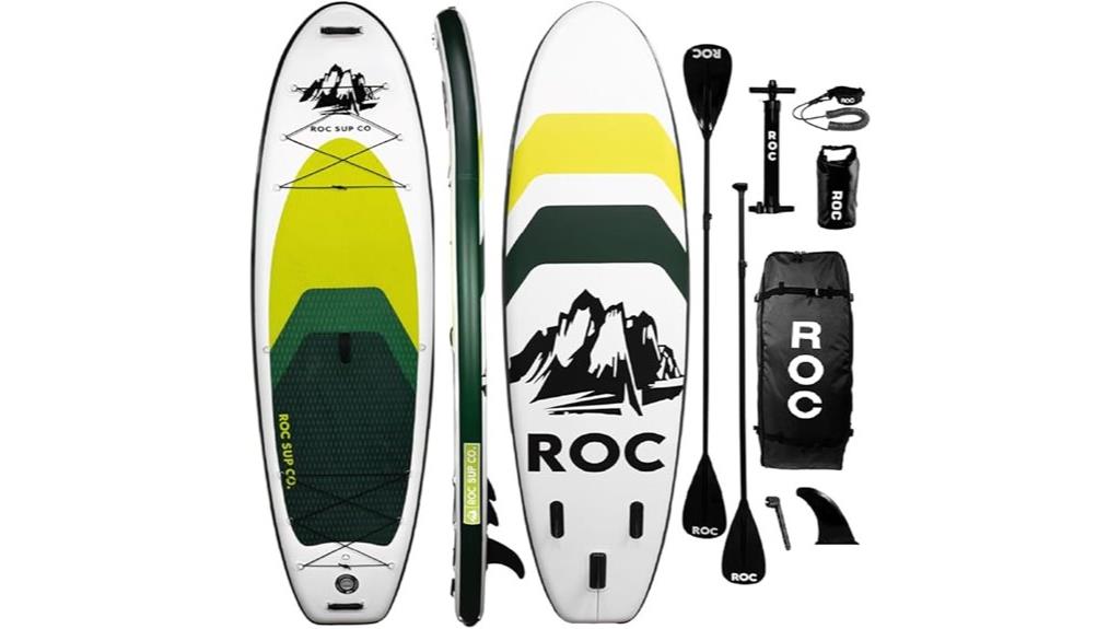 inflatable sup with accessories