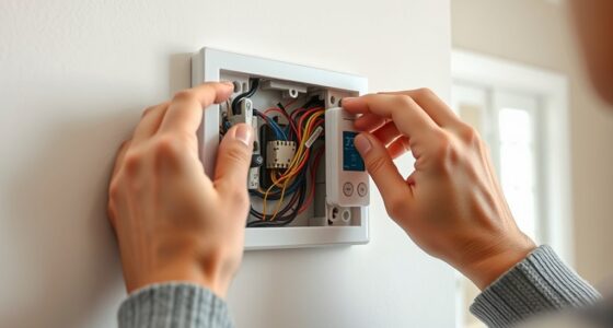 install thermostat step by step