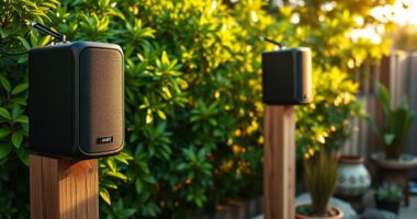 installing weatherproof outdoor speakers
