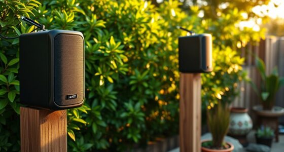 installing weatherproof outdoor speakers