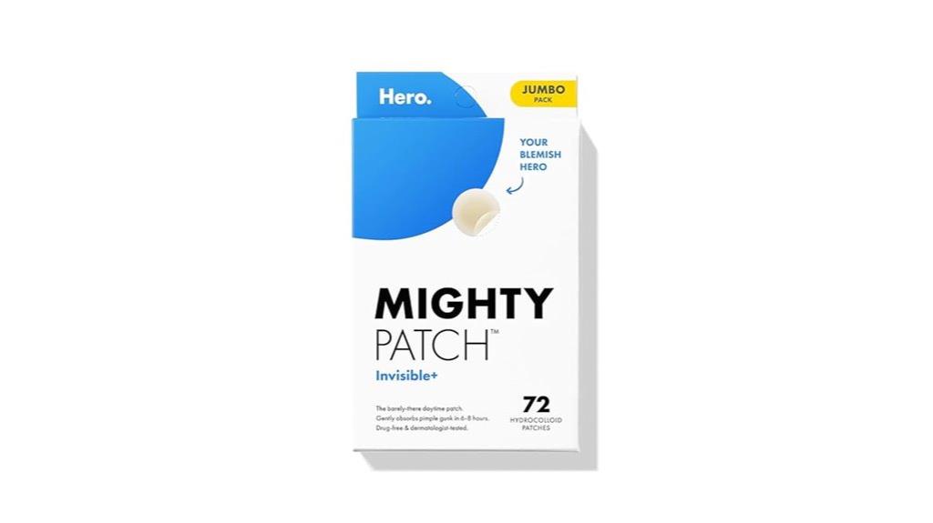invisible acne patch 72 count