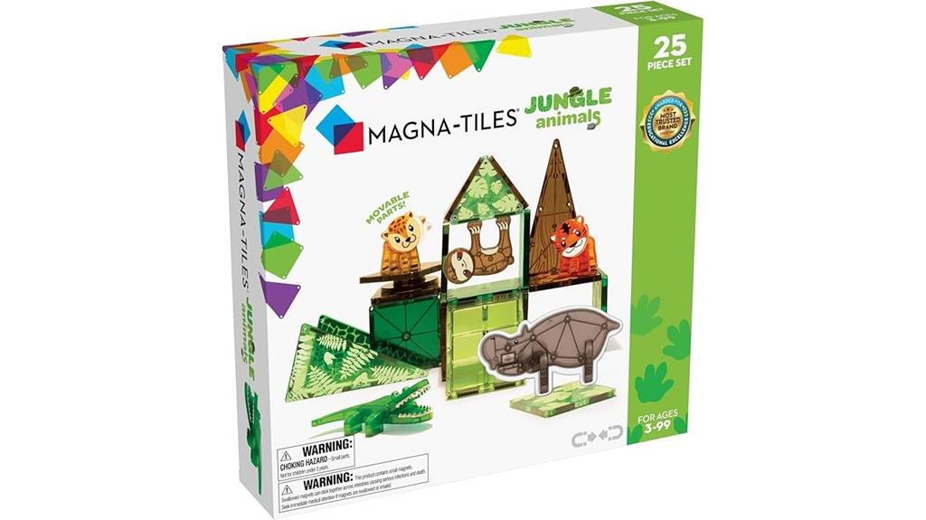 jungle animal magnetic toys