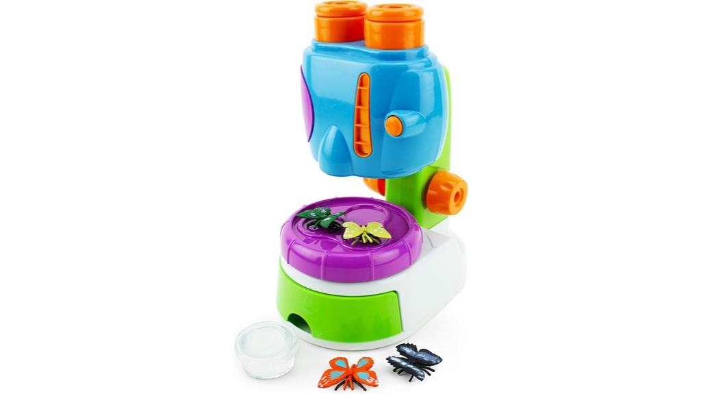 kids beginner microscope set
