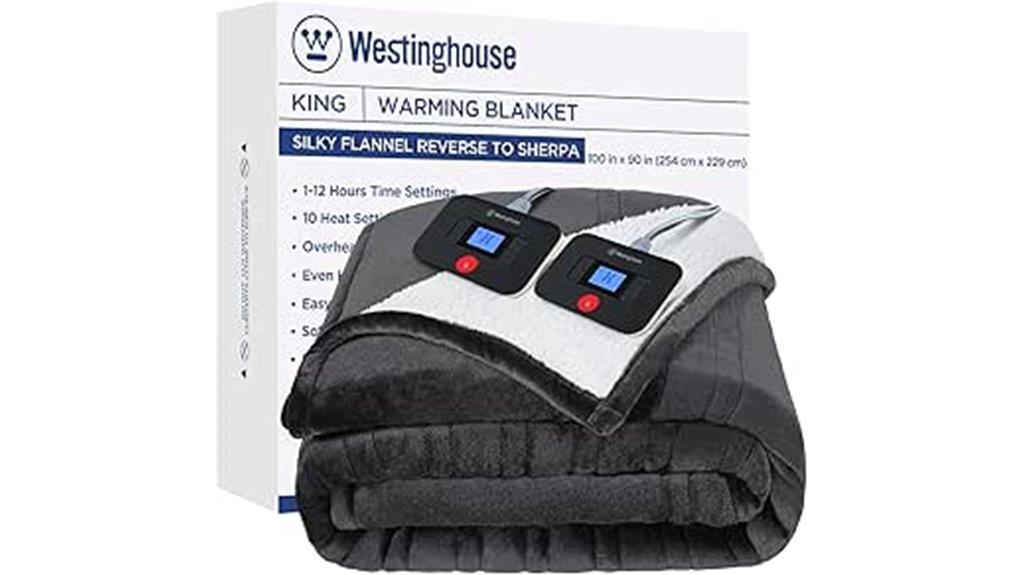 king sized electric blanket