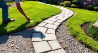 lay pavers for backyard
