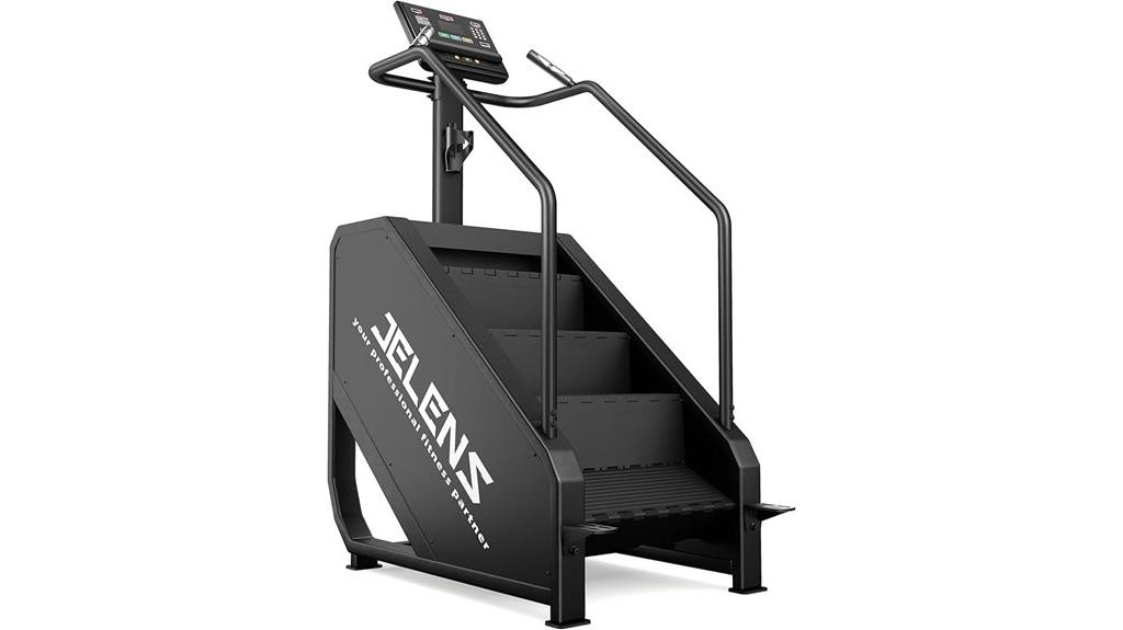 led screen stair stepper