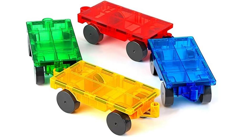 magnetic cars construction set