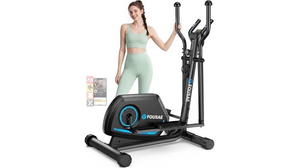 magnetic resistance elliptical trainer