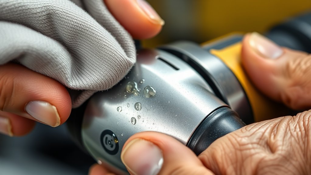 maintain clean oil store