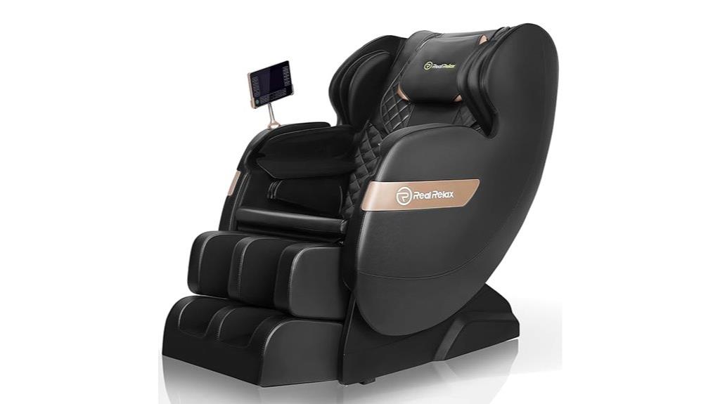 massage chair with heat