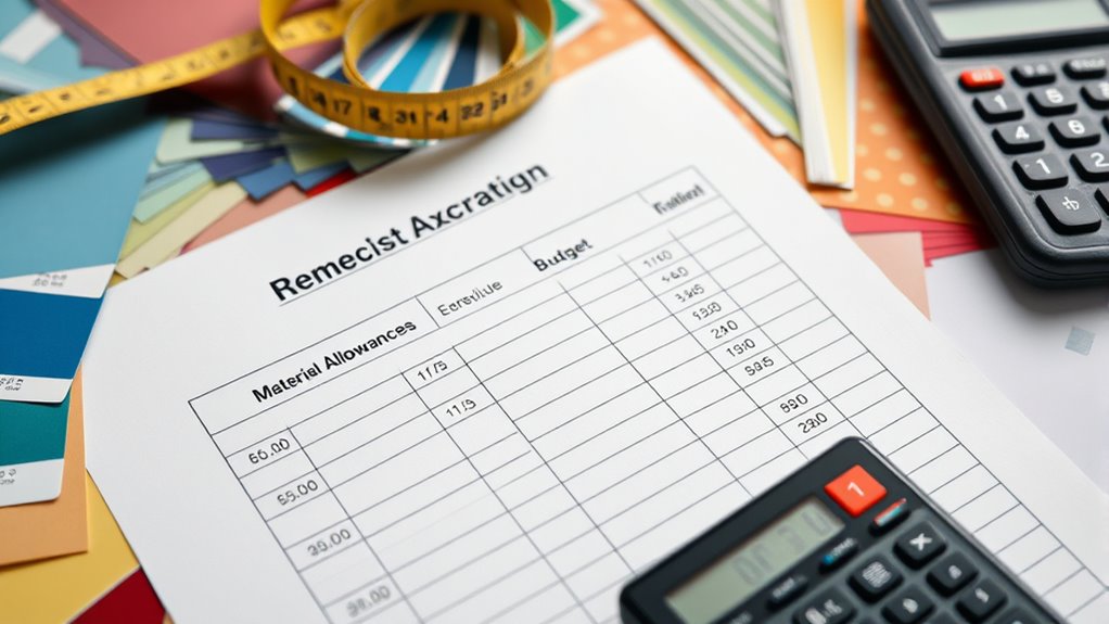 material cost planning tips