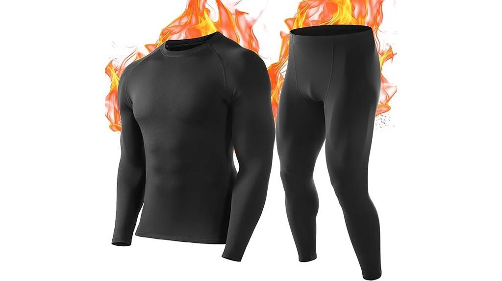 men s fleece thermal underwear