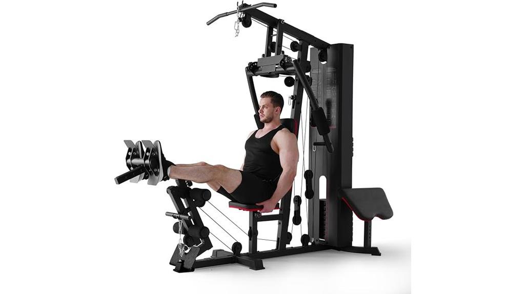 mikolo gym with 150lbs