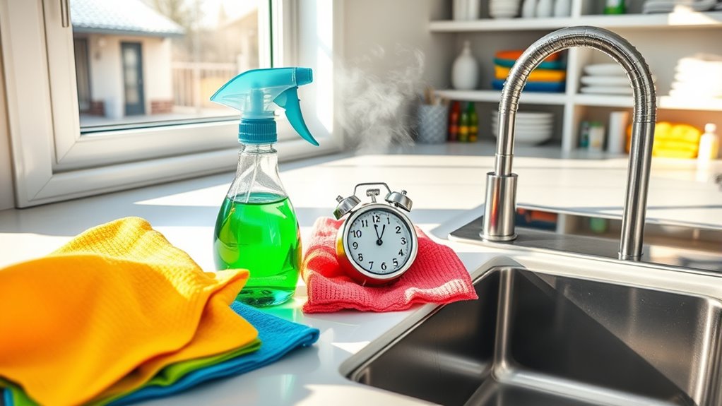 monitor cleaning efficiency patterns