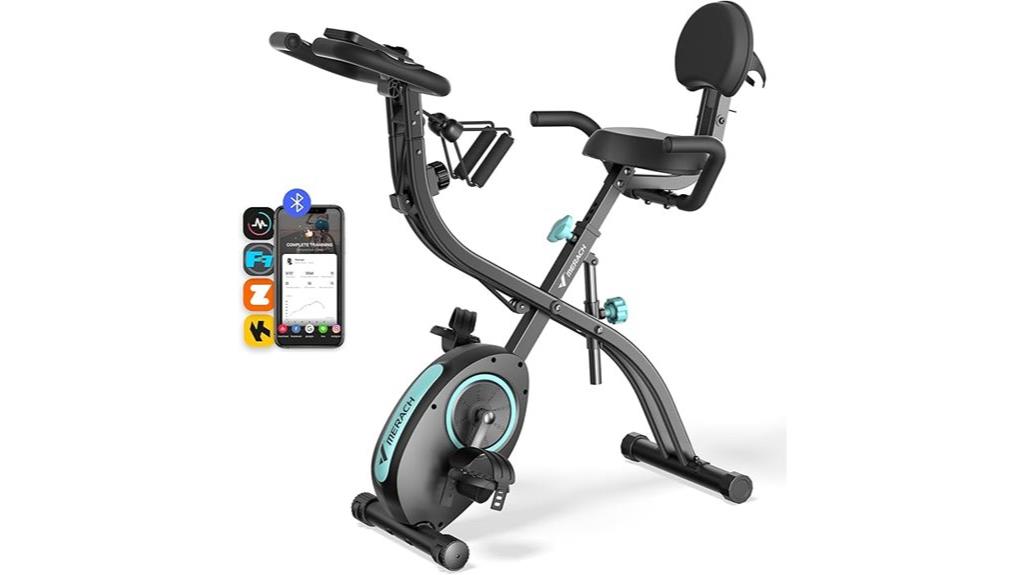 multifunctional folding exercise bike