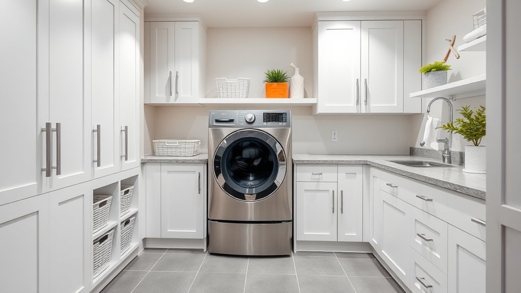 optimized laundry room organization