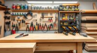 organize tools and workspace