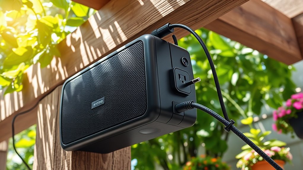 outdoor sound integration tips