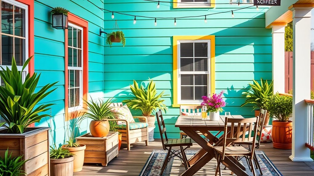 paint and refresh your patio