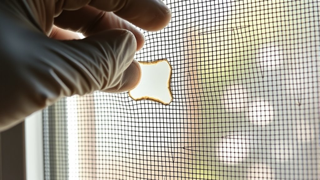 patch small screen tears