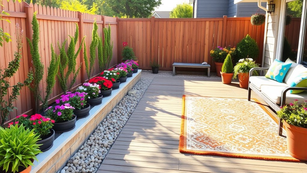 patio enhancement and maintenance