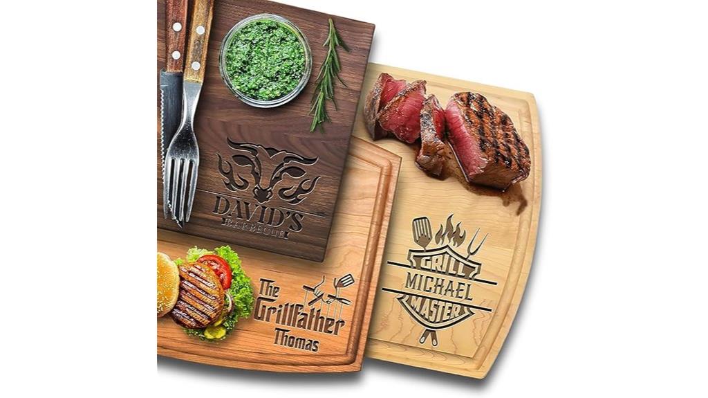 personalized men s cutting board