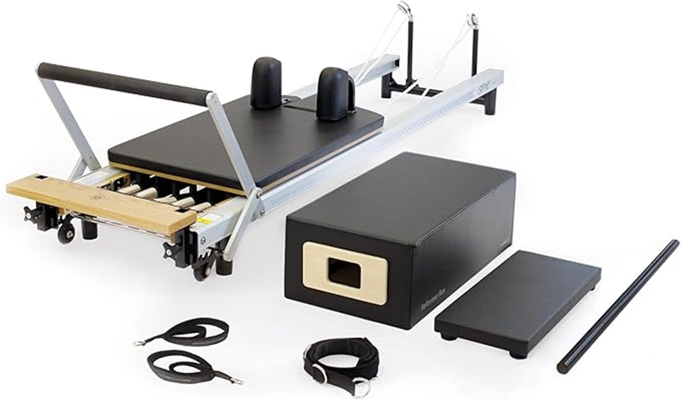 pilates reformer bundle set