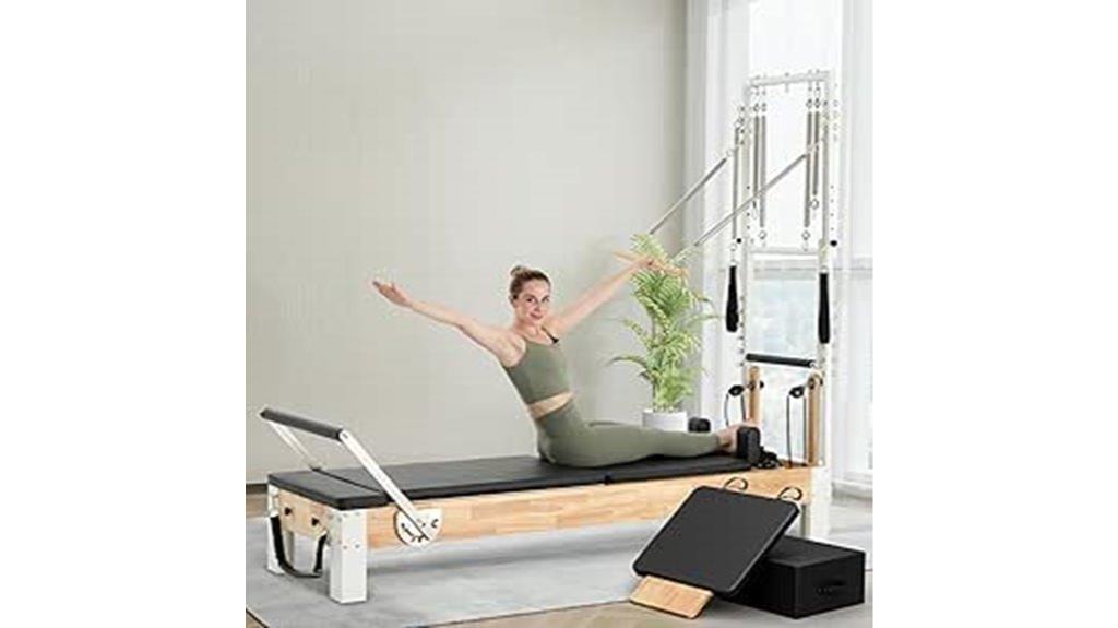 pilates reformer with accessories